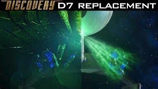 Klingon D7 "Canon" CGI Replacement Scene - ST: Discovery