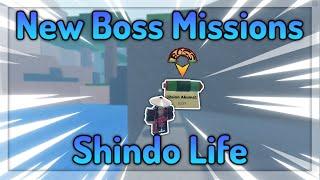 [NEW] How to Get the *NEW* Boss Missions in Shindo Life Roblox! | New Shindo Life Boss Missions!