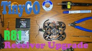 GepRC TinyGO receiver and transmitter upgrade - Radiomaster R81 & TX16S