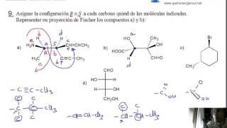 LA QUÍMICA ORGÁNICA EN PROBLEMAS. 9-NOTACIÓN R-S