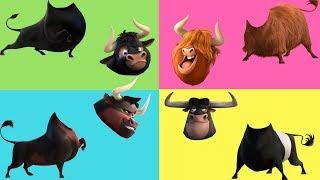 Ferdinand Wrong HeadsCartoon Ferdinand The Bull Angus Guapo Maquina Valiente (WRONG HEAD 2018)