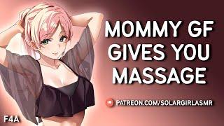 Sensual Massage After Work | Body Appreciation | ASMR Mommy GF Cuddles | Comfort Sleep Aid | Kissing