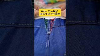 How to Fix a Loose Waistband at Home ?No Tailor, No Problem! #shorts #sewinghacks #tipsandtricks
