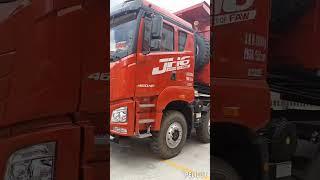 China-made Faw JH6 12-wheeler Dump Truck walkaround