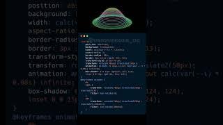 Creative 3D Animation with Source Code using HTML and CSS | CSS Animation Project