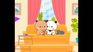 cute couple lovely status for whatsapp status video))️ cartoon status //video song#peach goma