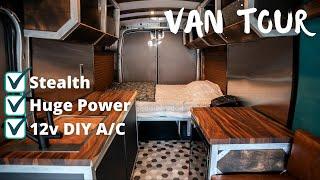 AWD Transit DIY Stealth Teched Out Van Tour