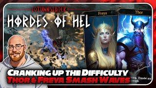 Thor & Freya vs CRAZY DIFFICULT SPIKE!! | Jotunnslayer: Hordes of Hel