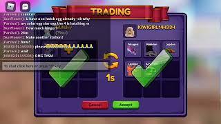 I traded my hex in roblox dragon adventures! W/f/l?