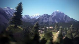 Recreating TF2's Alpine skybox in 3D