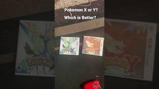 Which Game is Better? Pokemon X or Y? #shorts