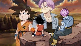 What if FUTURE TRUNKS Went Back in Time To TRAIN Kid Goku? FULL STORY - Ft. SaladSaiyan