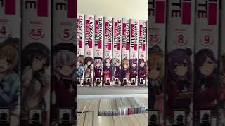 Classroom of the Elite light novel volumes collection.