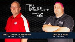 Christopher Robinson VS Jason Jones - 2023 U.S. Amateur Championship