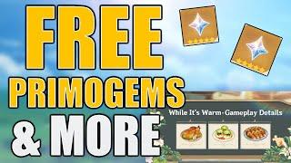 FREE PRIMOGEMS & NEW EVENT DETAILS | Genshin Impact Update