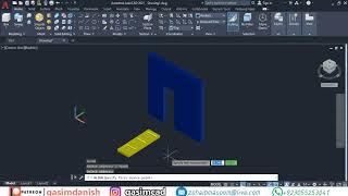 How To Use Align Command in AutoCAD for 3D Object - QasimCAD