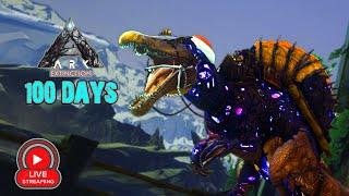 Ark Extinction - [ Time to tame Corrupted Dinos in Extintion, ] | 100 Days Live | [No Commentary]