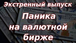 Паника на валютной бирже в России! Ждём экстренных решений!