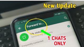 WhatsApp New Update 2020 | WhatsApp Message Forward Limit Decrease | WhatsApp Msg Forward Update