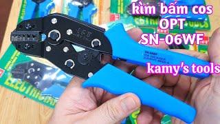 Kìm Bấm Cos Opt Sn-06wf 0.25-6mm2, Kiềm Bấm Cos, Kềm Bấm Cos