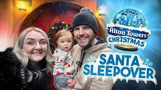 Alton Towers Santa Sleepover 2023