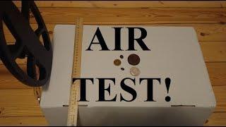 Воздушный тест металлоискателя Mikron NRG 100! Air test!