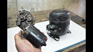 4 WAYS HOW TO REUSE OLD REFRIGERATOR MOTOR COMPRESSOR