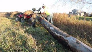 The Next Timber Frame Episode #6: Finishing and Testing The Log Arch