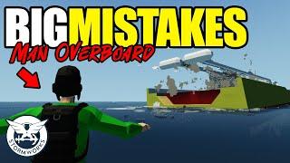 Disaster Strikes! Man Goes Overboard While Fishing! [S7E12] STORMWORKS Gameplay