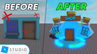 How to Make Creative and Uniqe Simulator Shops (Roblox Studio)