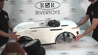 Детский электромобиль RiverToys A111AA - сборка