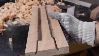 Super simple jig to sharpen jointer blades