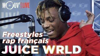 Juice WRLD freestyle sur du Niska, NTM, 113, Dadju, Ninho... / freestyles on french rap beats