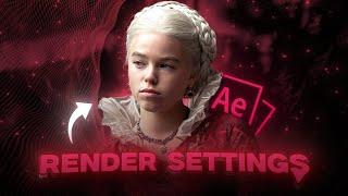 Best Render Settings for TikTok & Instagram l After Effects & Media Encoder