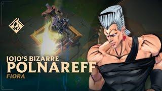 Jean Pierre Polnareff Fiora [ JoJo's Bizarre Adventure Edition ]​​​ RuneForge—LoL Custom Skins