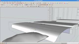 Как сделать покрывало в SketchUp.