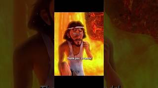 They successfully escaped from the volcanic island!|#movie：The Larva Island Movie#viralvideo #shorts