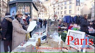 Why?! Two of my favorite flea markets were on the same day! So I went to both/crepes for that plate