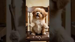 Dr Puppy #shorts #ytshorts #inspiredai #facts #trending #aishorts #puppy #puppydog #cute #ai #funny