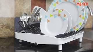 Meyer Kitchen Hacks Space Saving Dish Drainer