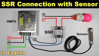 SSR Connection With Sensor | Solid State Relay Wiring