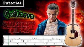 Stranger Things en Guitarra - Como Tocar la canción de Stranger Things en GUITARRA Explicación+ Tab