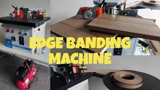 TOOL GUIDE | EDGE BANDING MACHINE with Portable 9L Air Compressor | Unboxing and Set Up