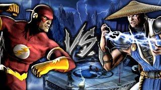 Mortal Kombat Vs. DC Universe - The Flash Vs. Raiden