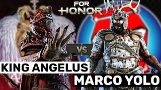MARCO YOLO VS KING ANGELUS! WARMONGER VS HIGHLANDER!
