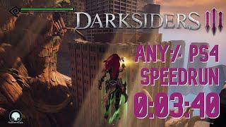 Darksiders III Speedrun - any% Console - 0:03:40 RTA