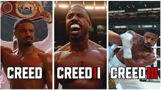 All Adonis Creed Fight Scenes 4K IMAX (2015 - 2023)