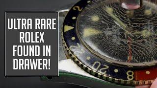 Restoration of a $100,000 Rolex GMT From 1958!