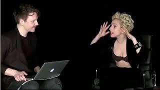 lady gaga gets oddly excited talking about marina abramovic