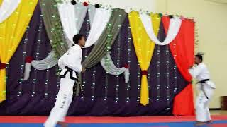 Super Taekwondo Club 2023 Graduation Day program  Sparing